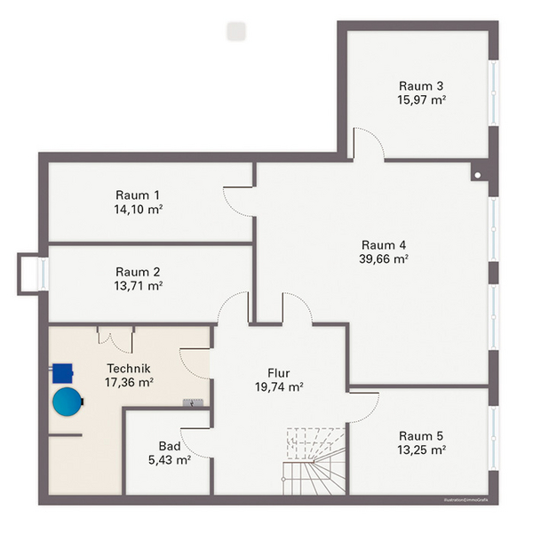 Grundriss tx_gussekhousedatabase_linkbox.layout_flat1basement.full von Carola (Wiedemar)