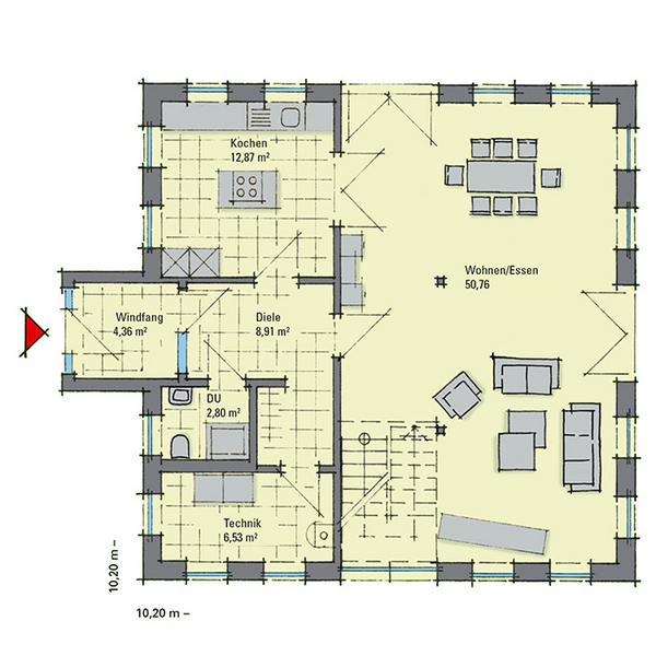 Grundriss tx_gussekhousedatabase_linkbox.layout_flat1groundfloor.full von Aida (Nordhorn)